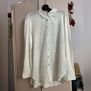 Calvin Klein White Button Down Shirt